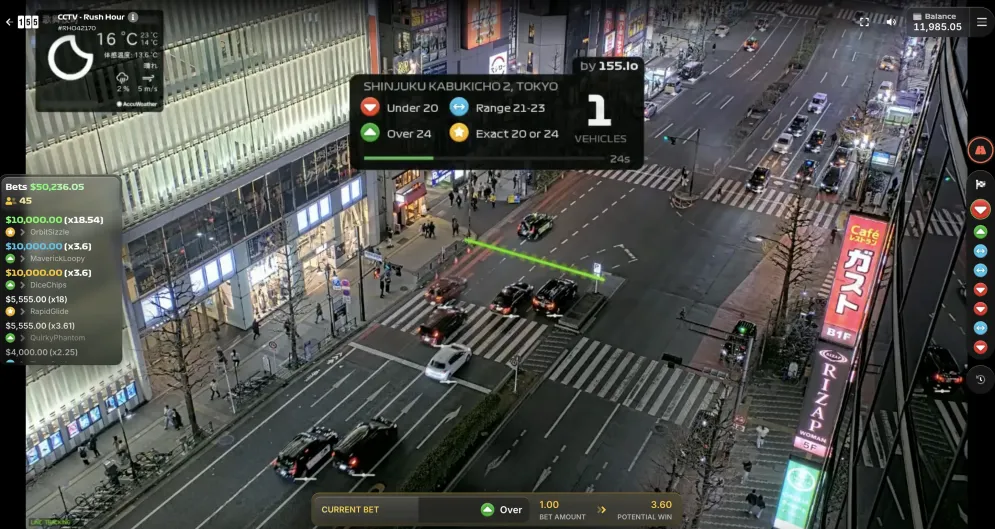 Rush Hour CCTV Game
